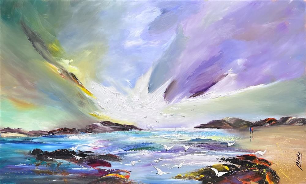 Lillias Blackie -  'The Wild Hunt' - Framed Original Art