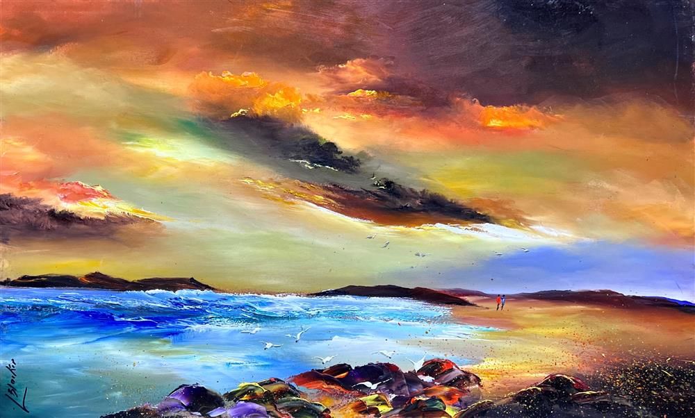 Lillias Blackie -  'The Perfect Set' - Framed Original Art