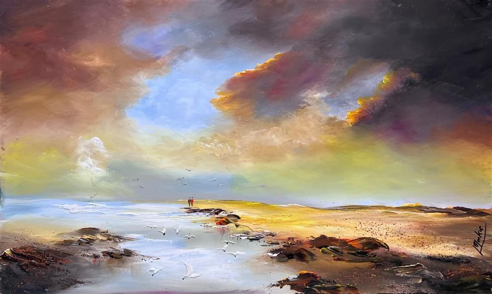 Lillias Blackie -  'The Long Journey' - Framed Original Art