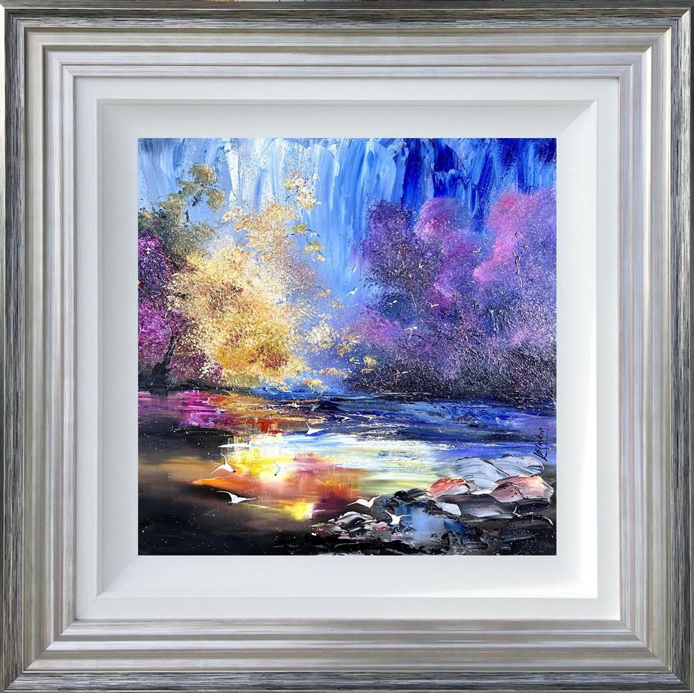 Lillias Blackie -  'Game Of Patience' - Framed Original Art