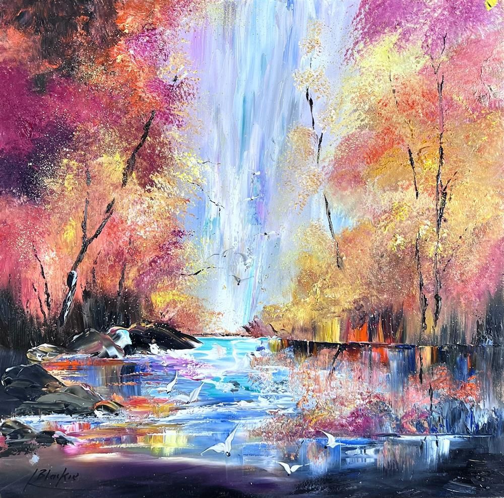 Lillias Blackie -  'Whispers' - Framed Original Art