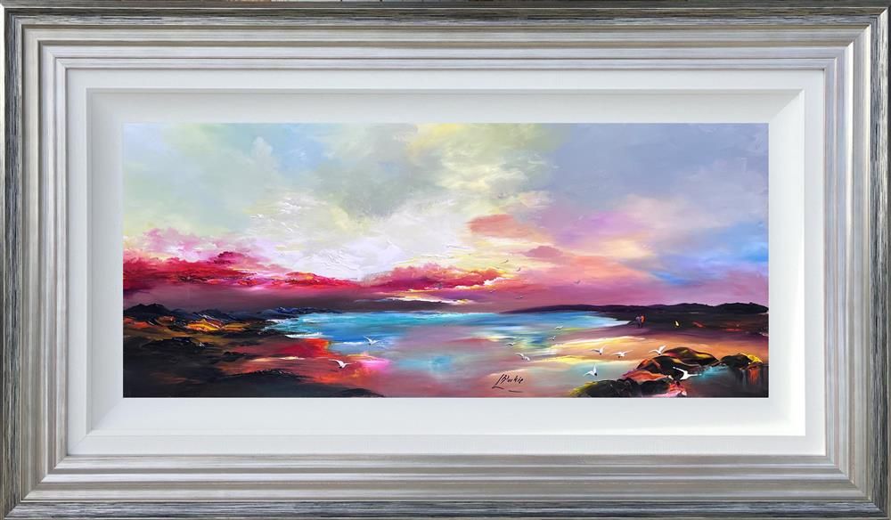 Lillias Blackie -  'Our Little Secret' - Framed Original Art