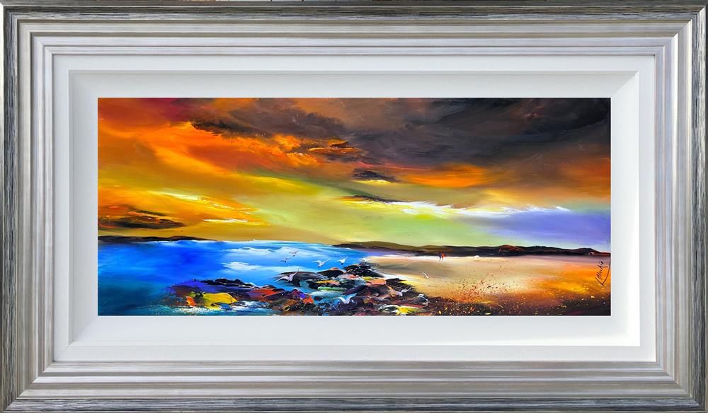 Lillias Blackie -  'Autumn Song' - Framed Original Art