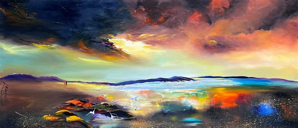 Lillias Blackie -  'A Small Place For Us' - Framed Original Art