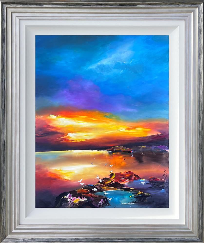 Lillias Blackie -  'The Best Feeling' - Framed Original Art