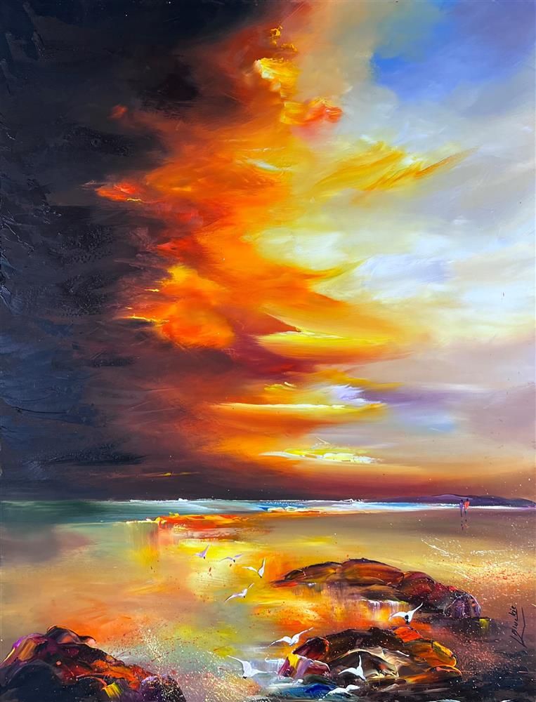 Lillias Blackie -  'The Rift' - Framed Original Art