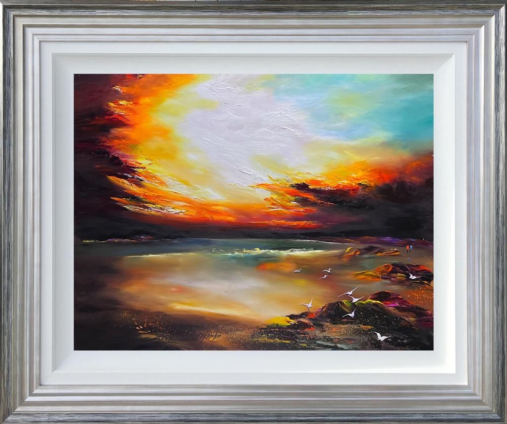 Lillias Blackie -  'Escapism' - Framed Original Art