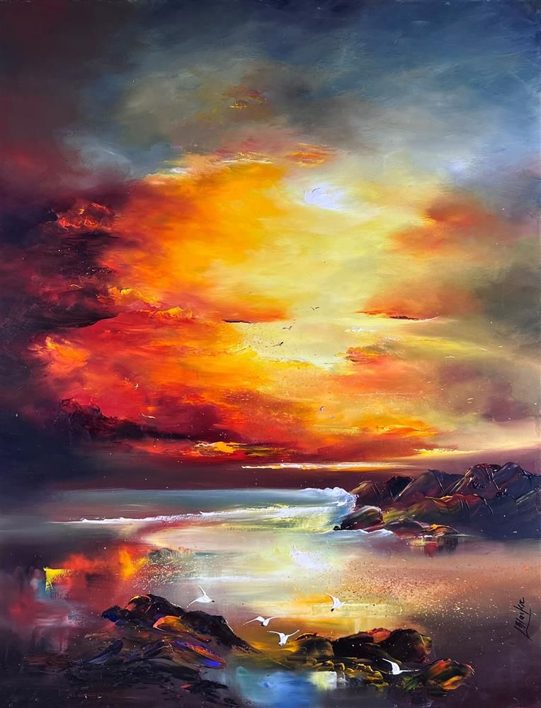 Lillias Blackie -  'My Favourite Spot' - Framed Original Art