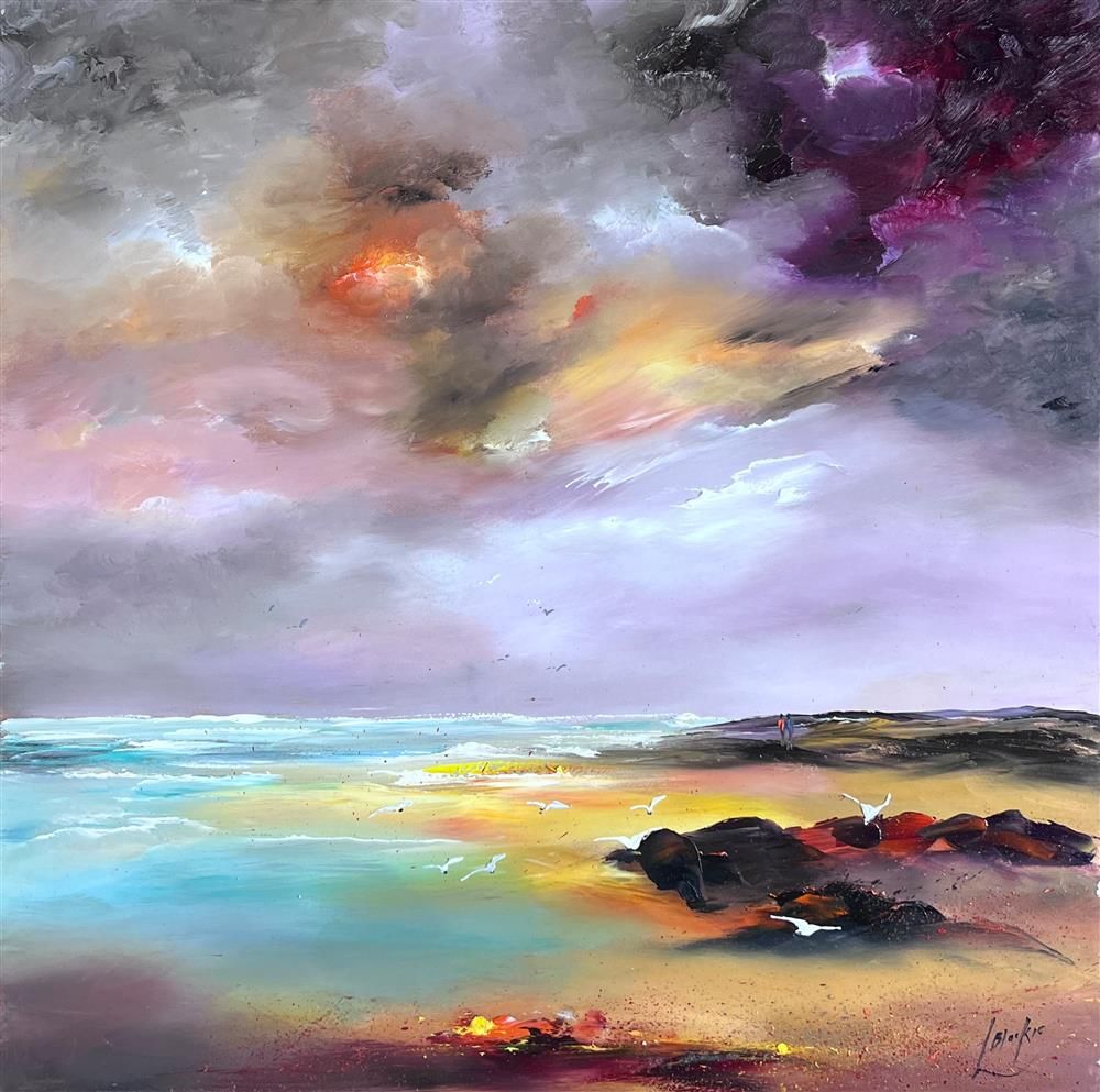 Lillias Blackie -  'Waiting For You' - Framed Original Art