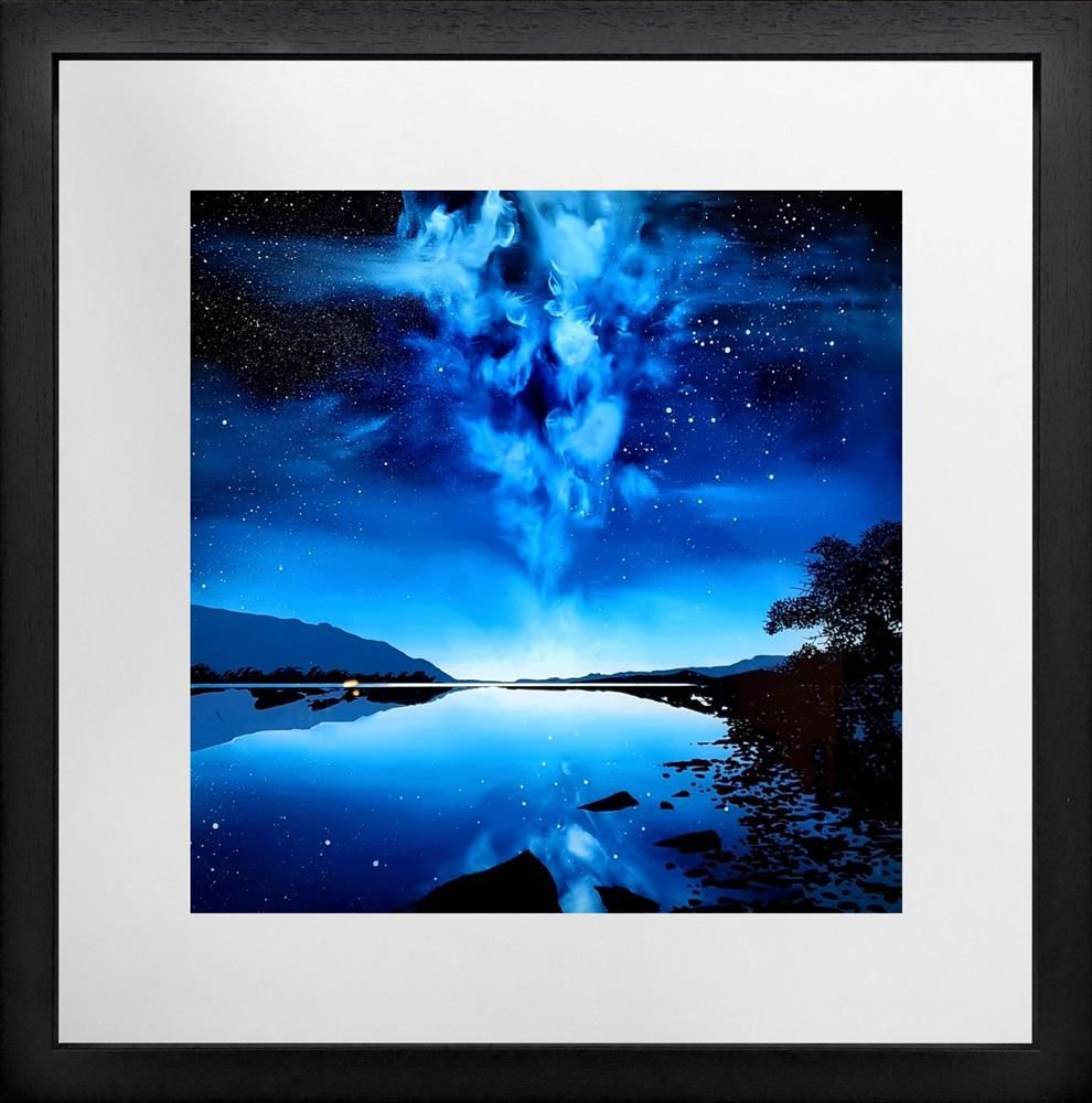 Richard King - 'Blue Jeans Blues'   - Framed Original Art