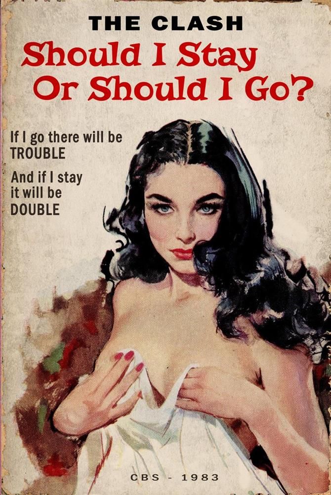 Linda Charles - 'Should I Stay' - Framed Original Artwork