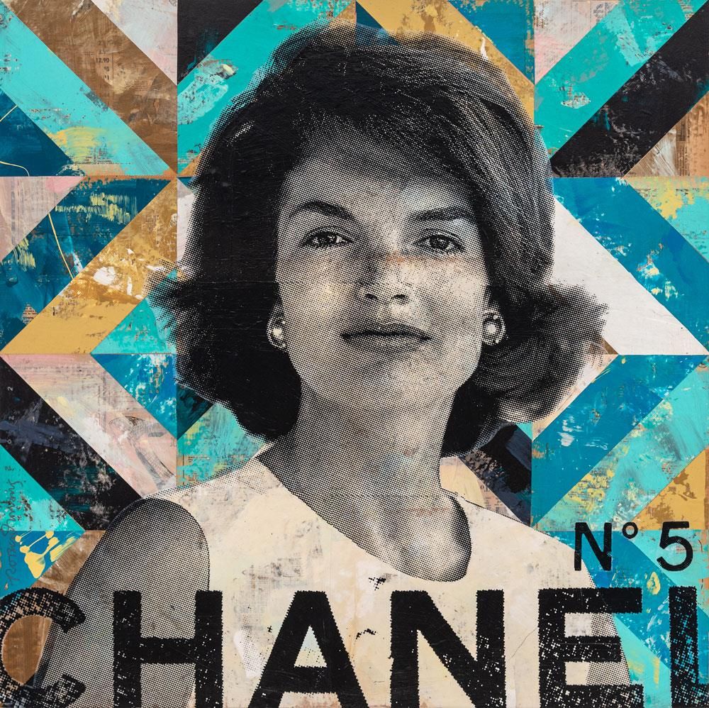 Robert Mars- 'Fashion Queen'- Framed Original Art