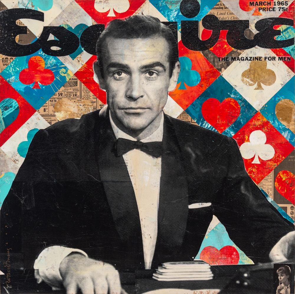 Robert Mars- 'Shaken Not Stirred'- Framed Original Art