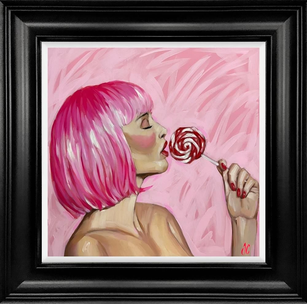 Joss Clapson - 'Candy Girl' - Framed Original Art