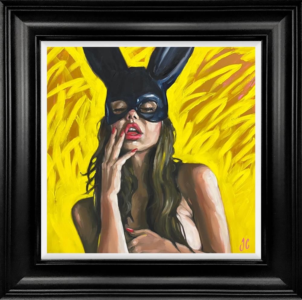 Joss Clapson - 'Miss Bunny' - Framed Original Art