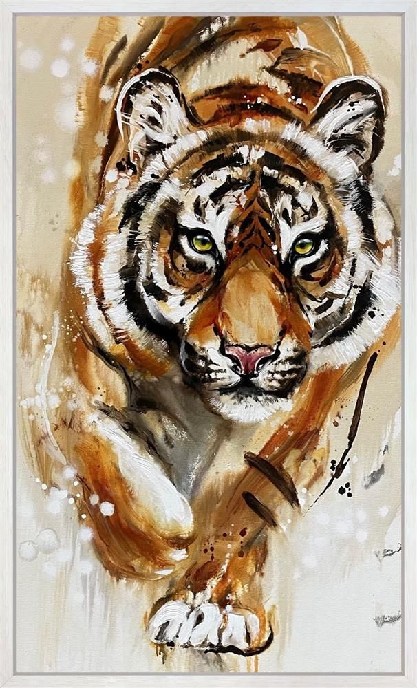 Anna Cher - 'The King' - Framed Original Artwork