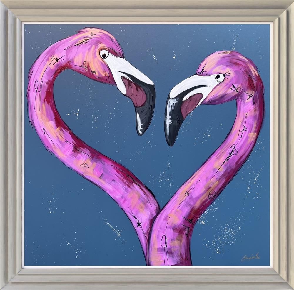 Amy Louise - 'Love Under The Stars' - Framed Original Art