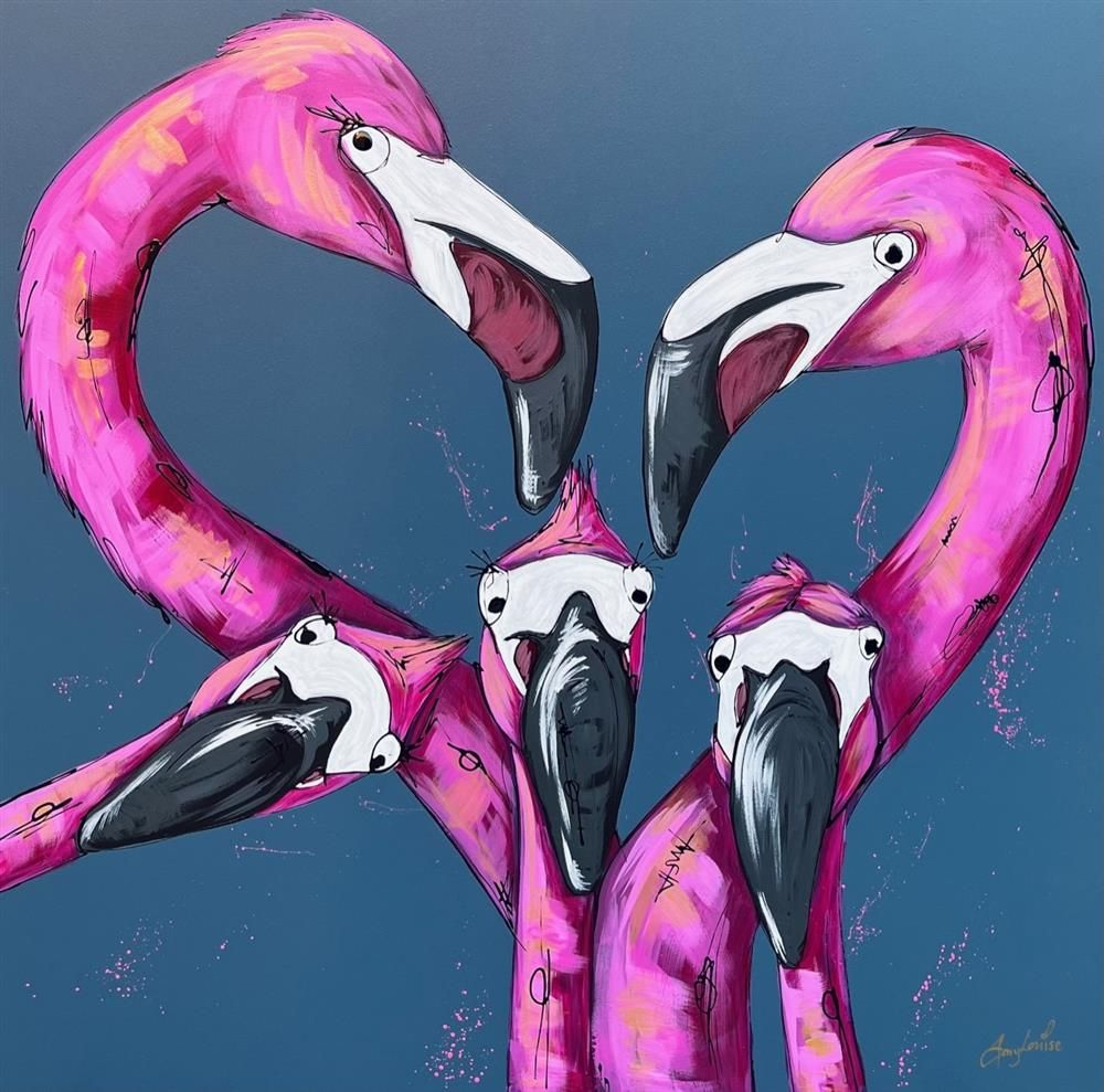 Amy Louise - 'Photobomb' - Framed Original Art