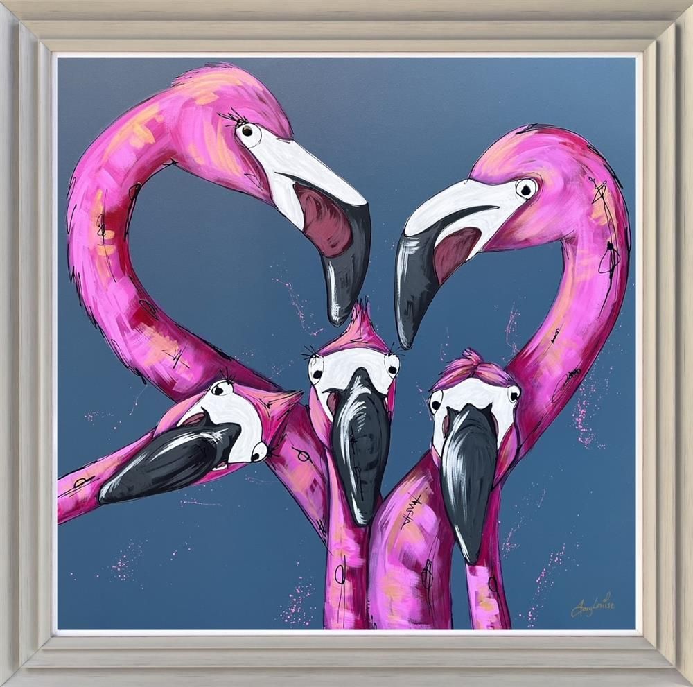 Amy Louise - 'Photobomb' - Framed Original Art