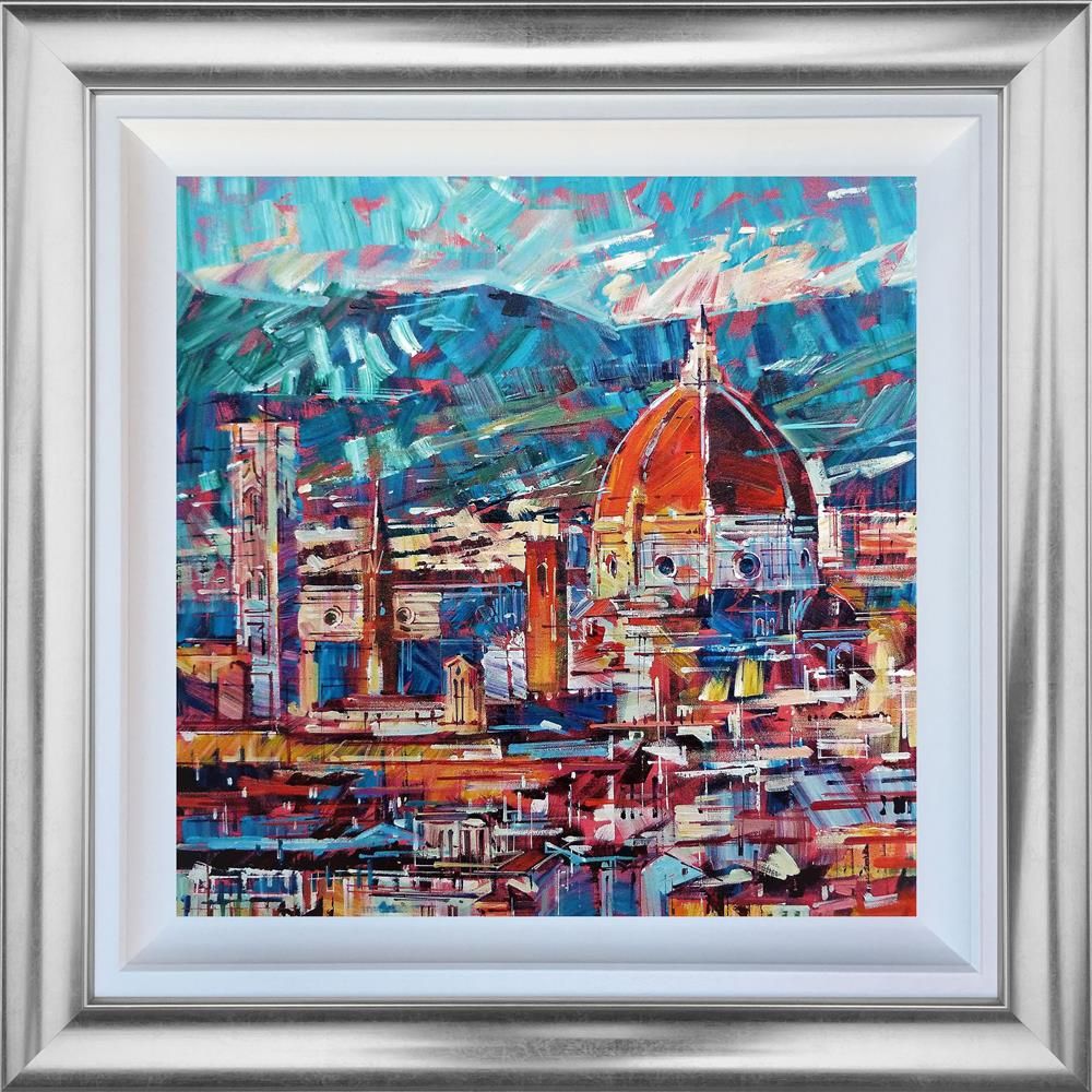 Colin Brown - 'Overlooking The City' - Framed Original Art
