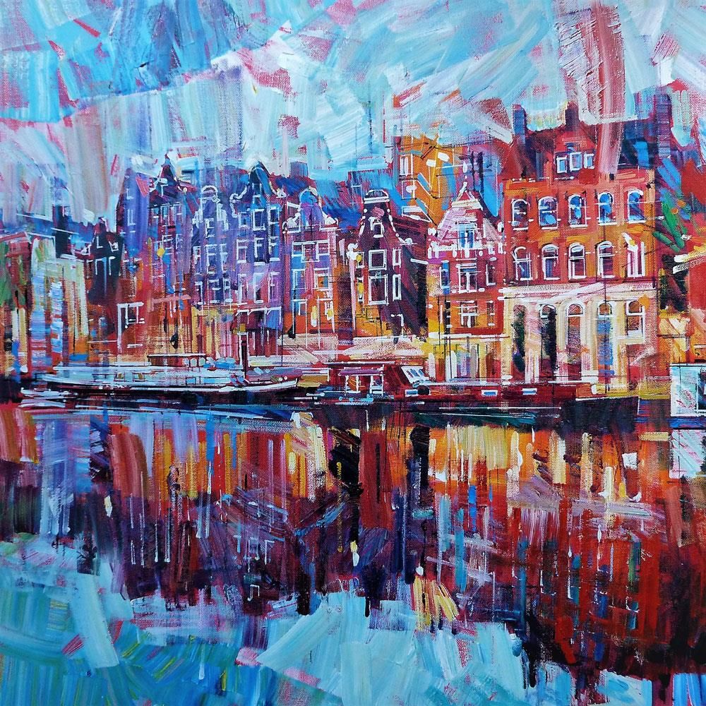 Colin Brown - 'Reflections' - Framed Original Art