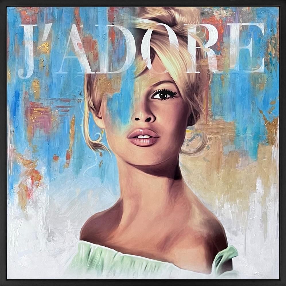 Sannib - 'J'Adore' - Framed Original Art