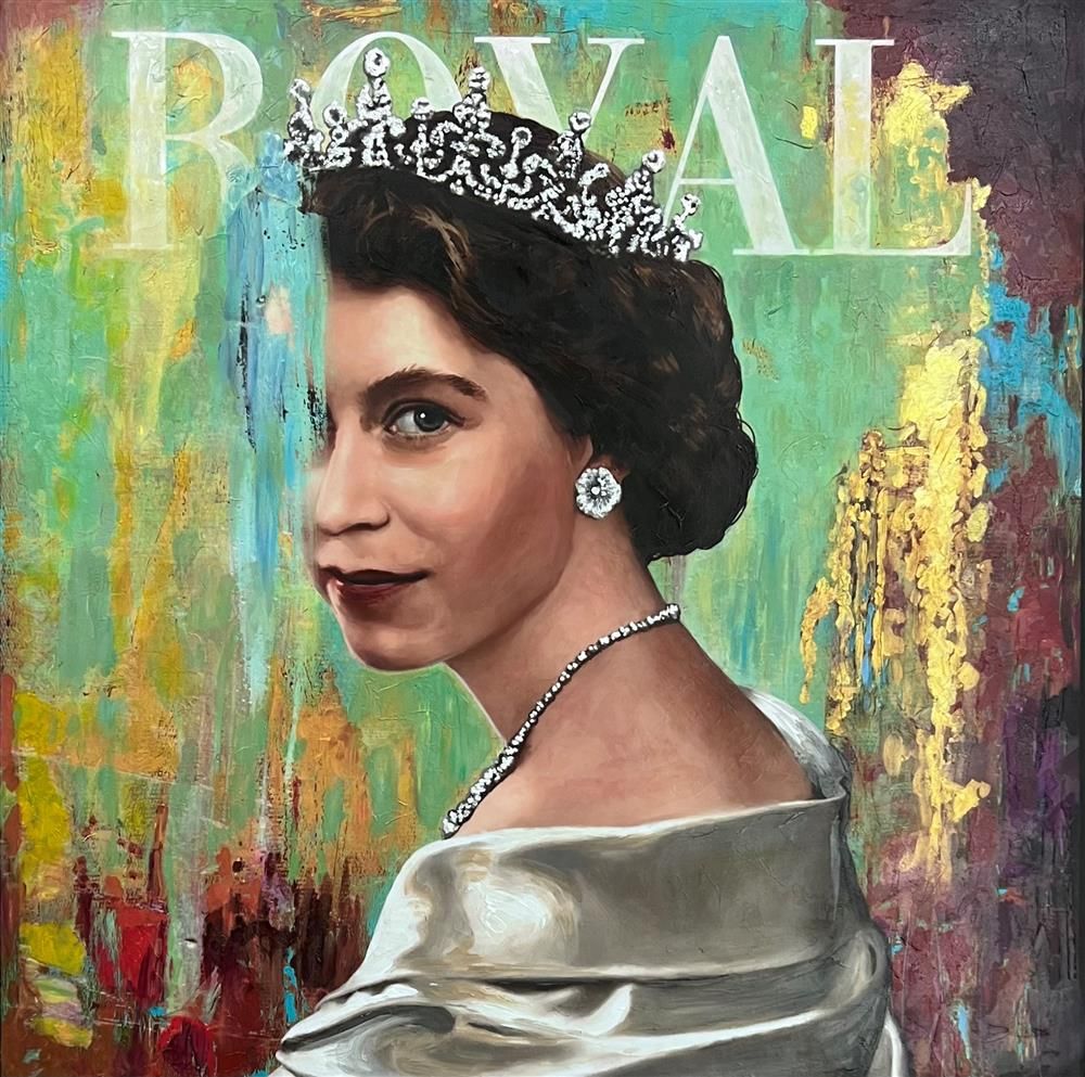 Sannib - 'Royal' - Framed Original Art