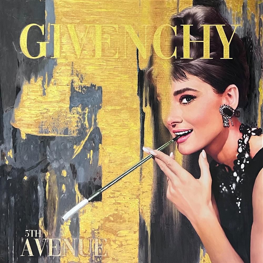 Sannib - 'Givenchy' - Framed Original Art