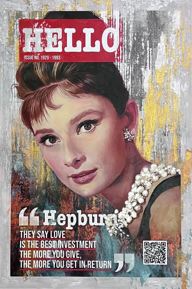 Sannib - 'Love Is The Best Investment' - Framed Original Art