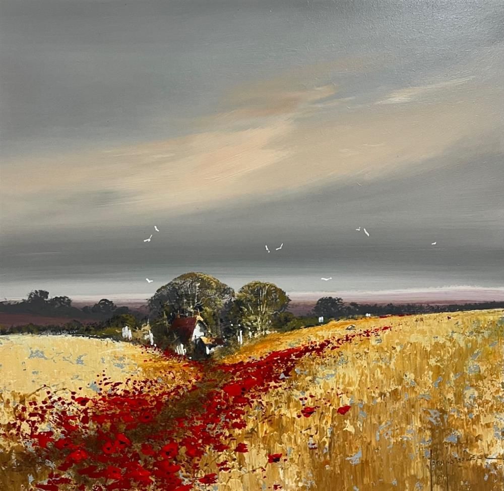 John Horsewell - 'The Summer Meadow' - Framed Original Artwork