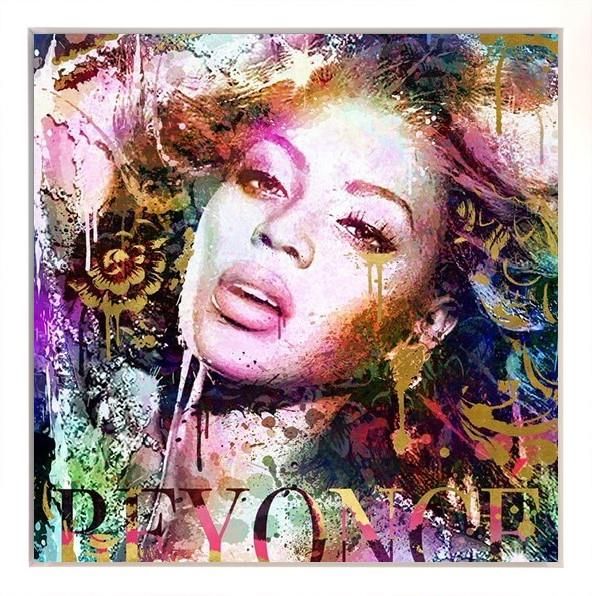 Mark Hodgkinson - 'Queen Bey' - Framed Original Art