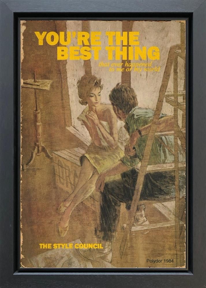 Linda Charles - 'You're The Best Thing' - Framed Original Artwork