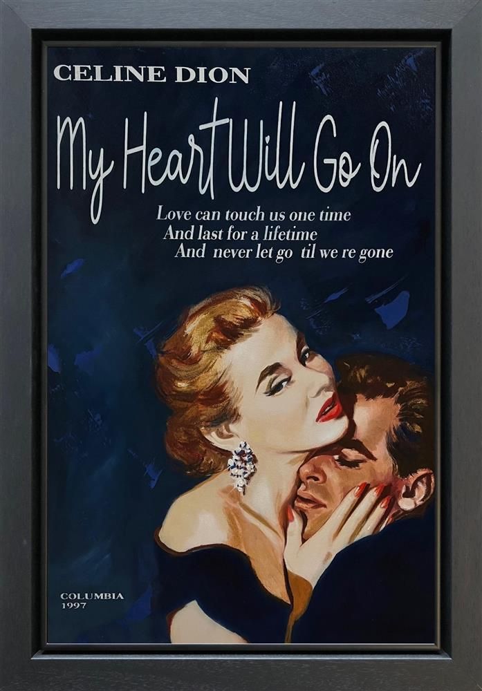 Linda Charles - 'My Heart Will Go On' - Framed Original Artwork