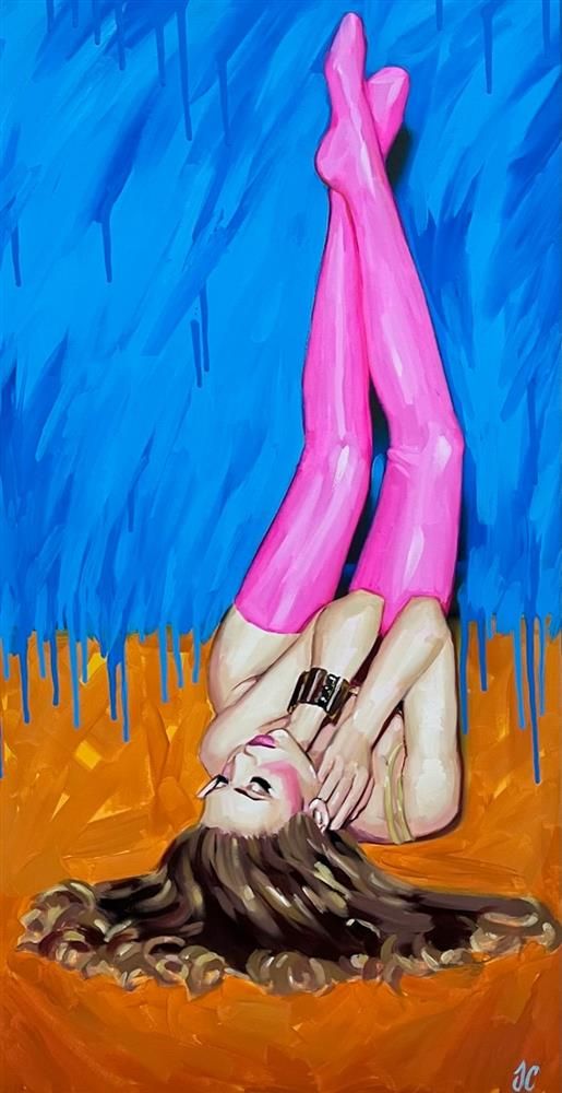 Joss Clapson - 'New Socks' - Framed Original Art