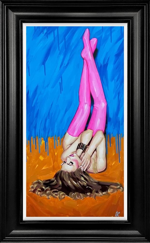 Joss Clapson - 'New Socks' - Framed Original Art