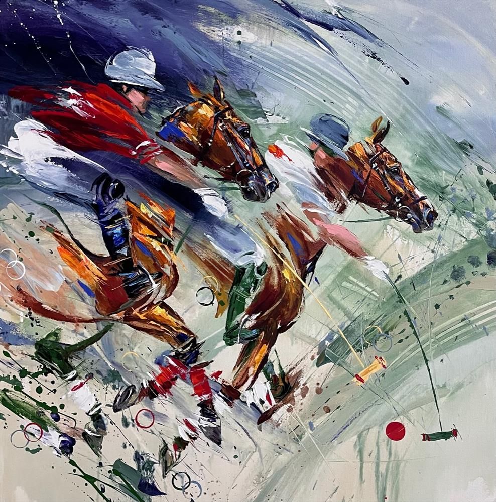 Anna Cher - 'Chasing Dreams' - Framed Original Artwork