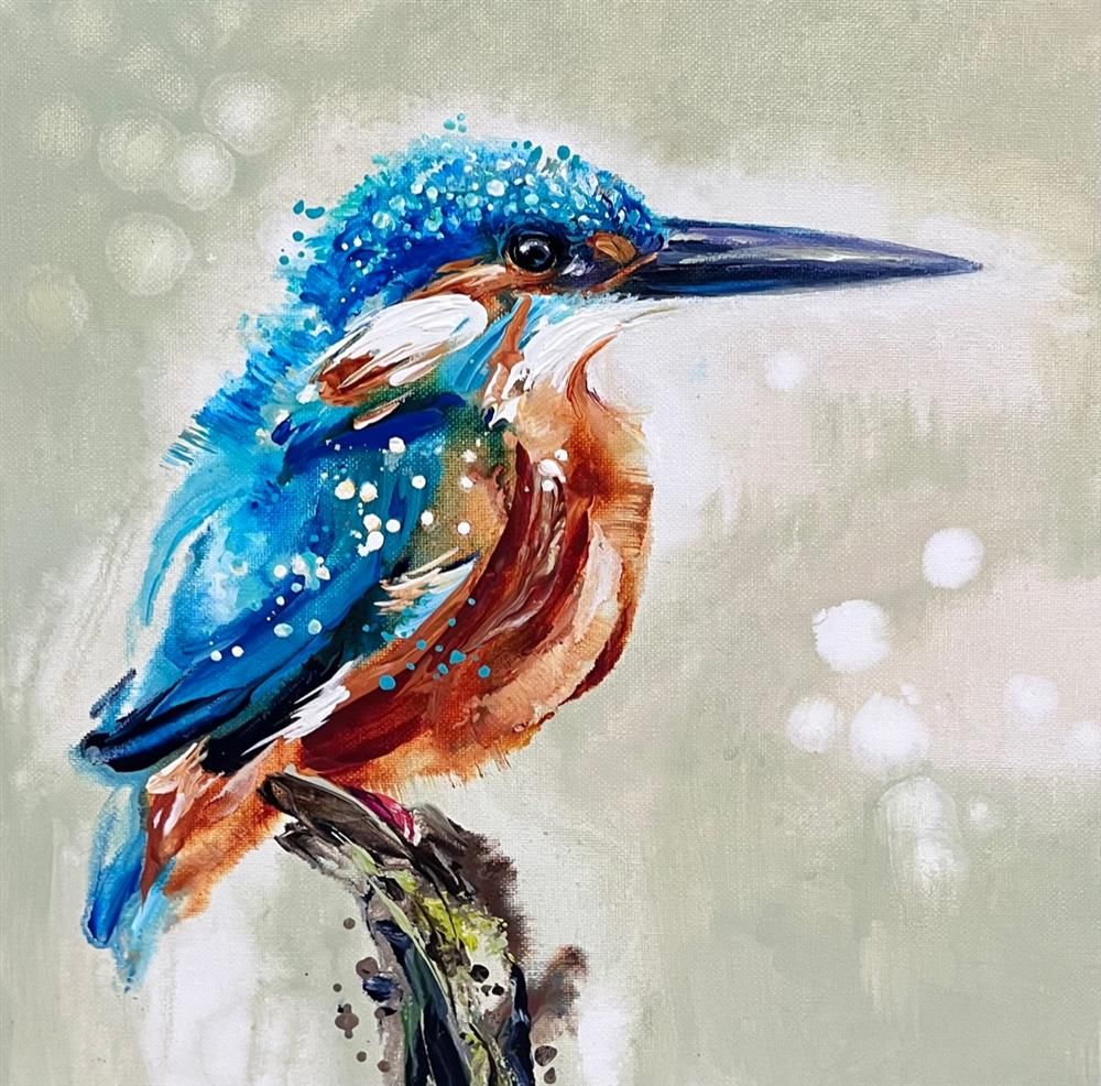 Anna Cher - 'Mr King I' - Framed Original Artwork