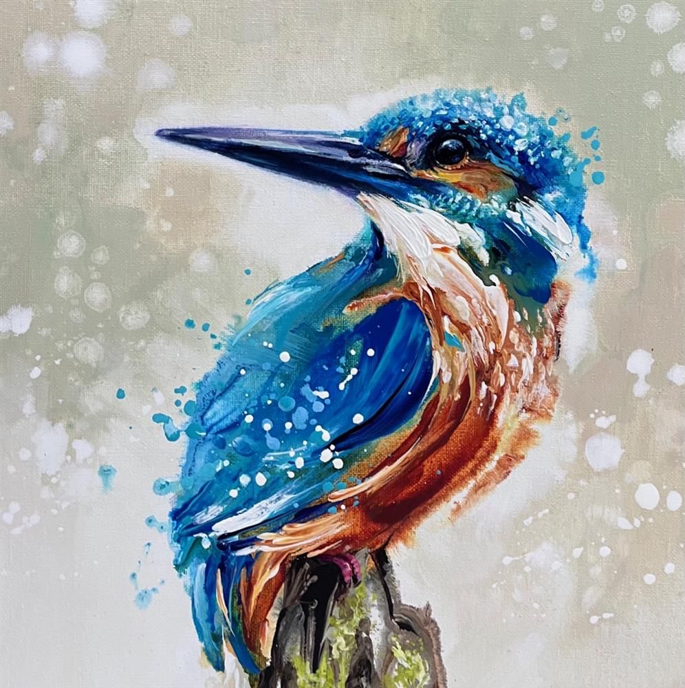 Anna Cher - 'Mr King II' - Framed Original Artwork