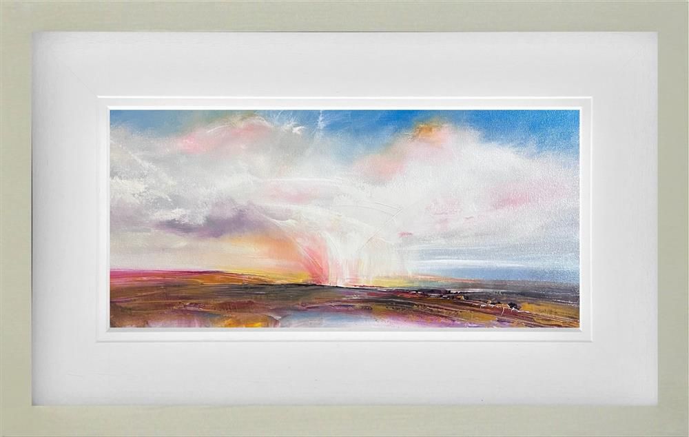 Joanna Taylor - 'Heated Lands' - Framed Original Artwork