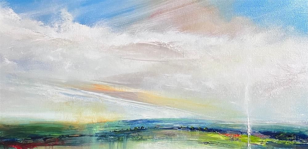 Joanna Taylor - 'Shine On Through' - Framed Original Artwork