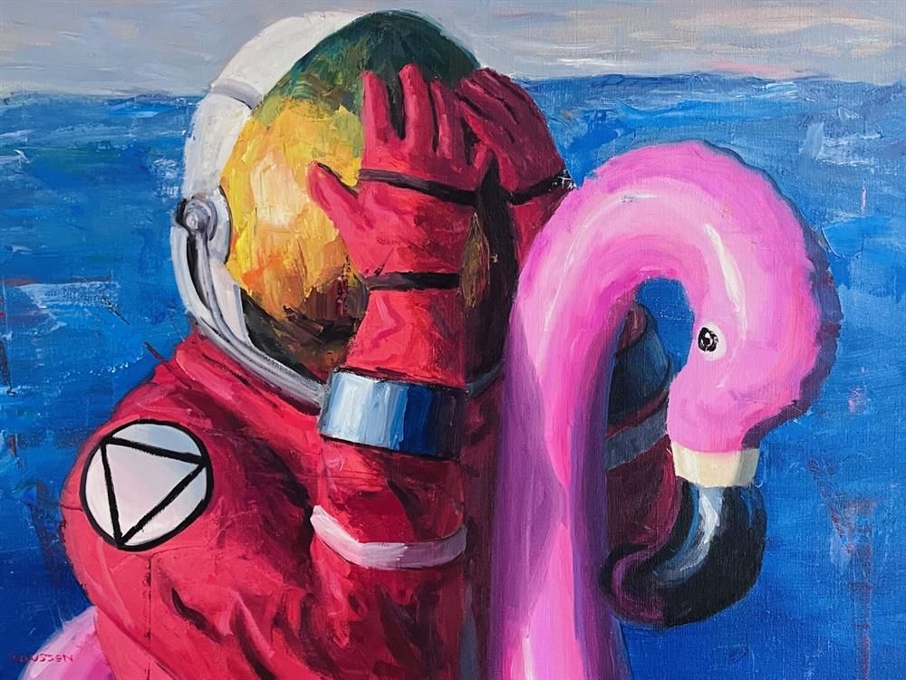 Andreas Claussen - 'Don't See' - Framed Original Art