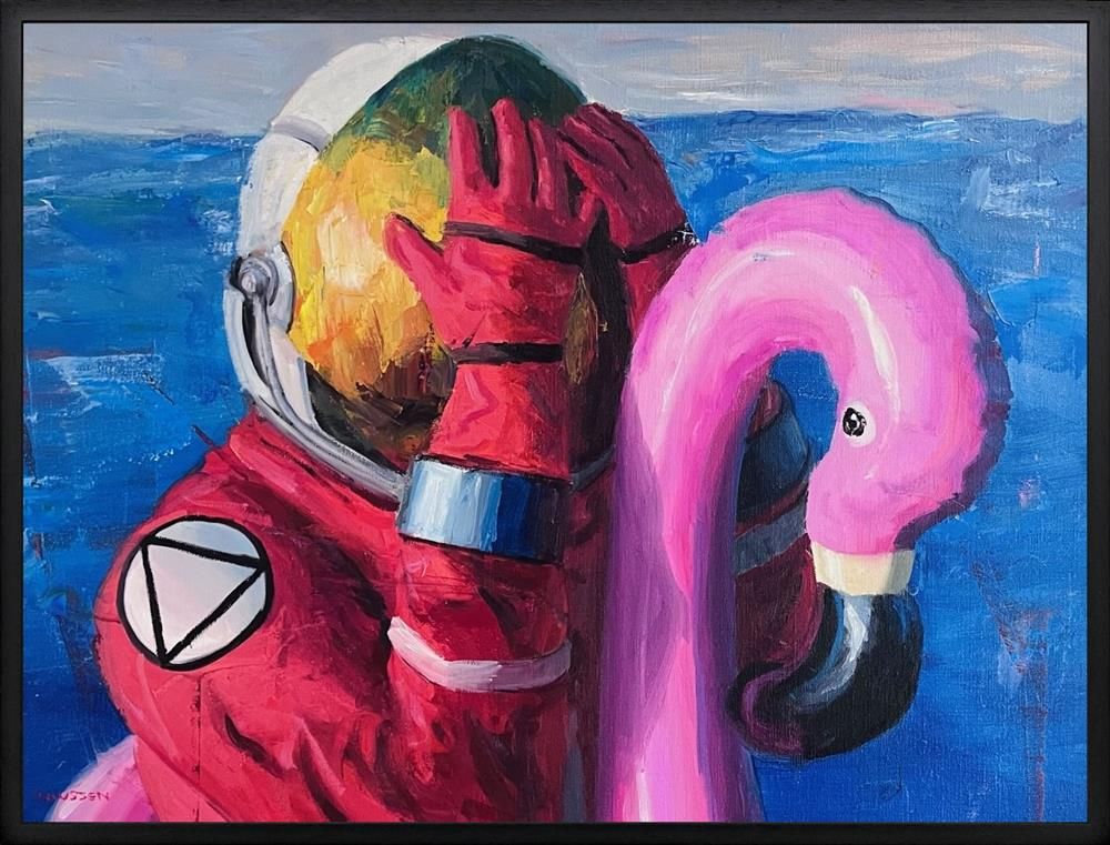 Andreas Claussen - 'Don't See' - Framed Original Art