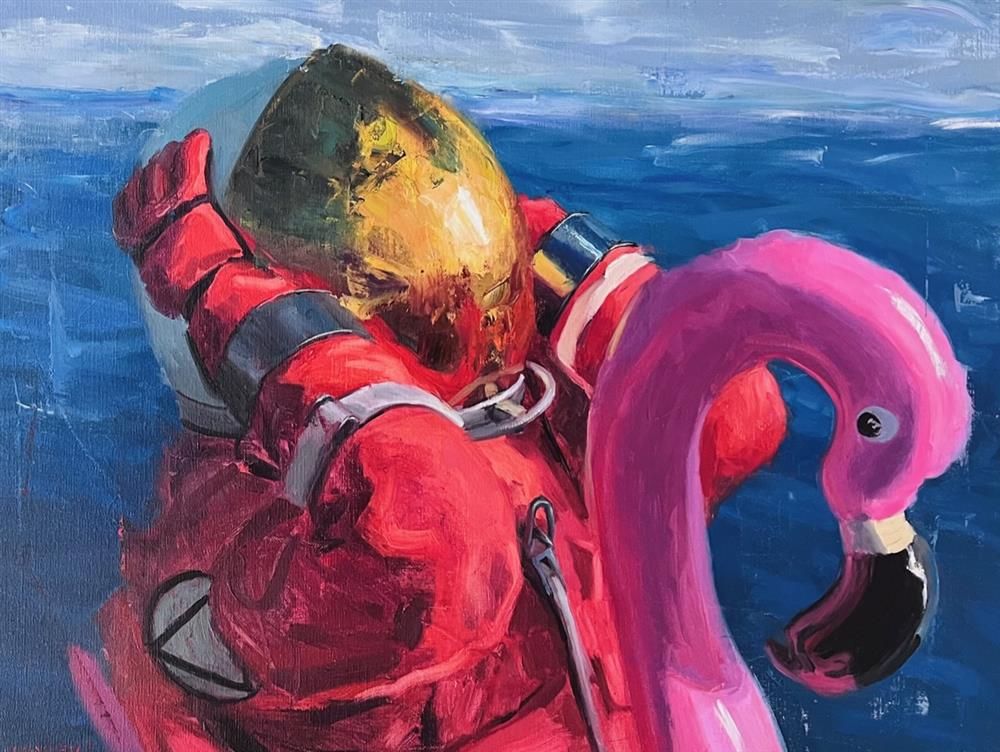 Andreas Claussen - 'Don't Hear' - Framed Original Art