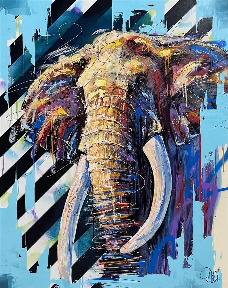 Joe Galindo - 'Elizabeth' - Framed Original Art