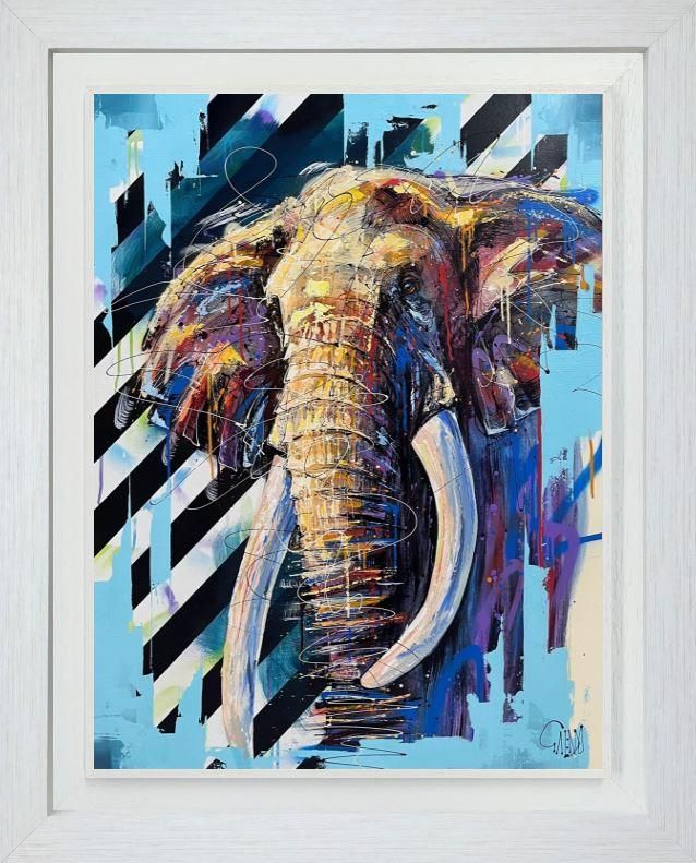 Joe Galindo - 'Elizabeth' - Framed Original Art