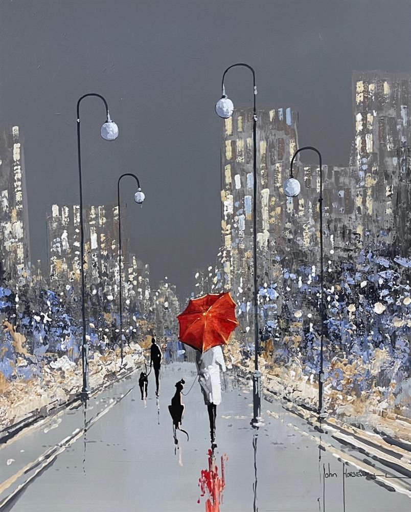 John Horsewell - 'Courage Awaits' - Framed Original Artwork