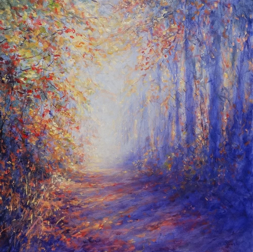 Mariusz Kaldowski - 'Autumn Shadows' - Framed Original Art