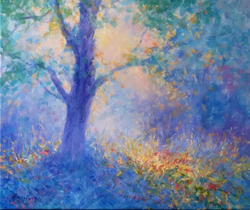 Mariusz Kaldowski - 'Under An Oak Tree' - Framed Original Art