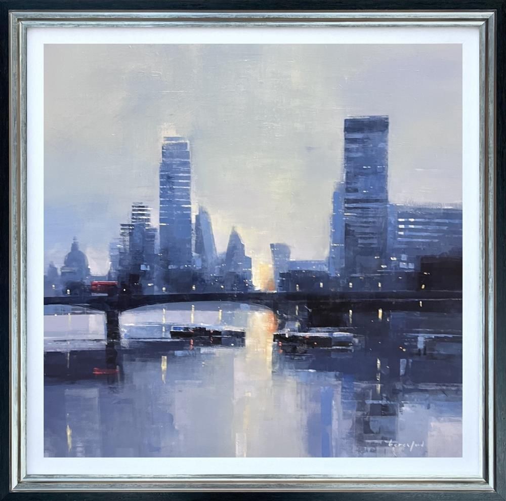 Mark Beresford - 'City Reflections' - Framed Original Artwork
