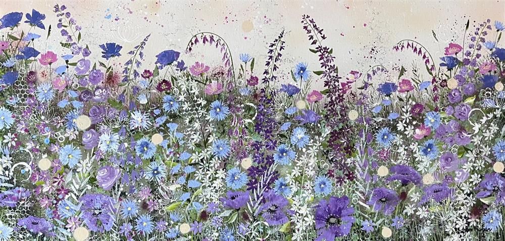 Jane Morgan - 'Summertime Blues' - Framed Original Art